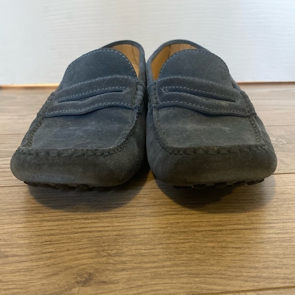 TOD’S Blue Suede Driving Loafers main image 8